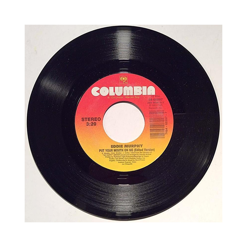 Murphy Eddie : Put Your Mouth On Me / With All I Know - begagnad singelskiva