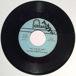 New Vaudeville Band: Winchester Cathedral / Wait for me baby - käytetty vinyylisingle VG+
