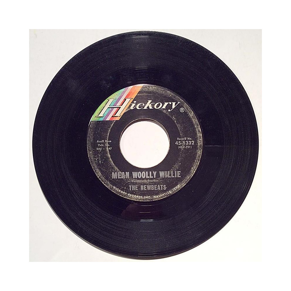 Newbeats : Mean Woolly Willie / Run, Baby Run - begagnad singelskiva