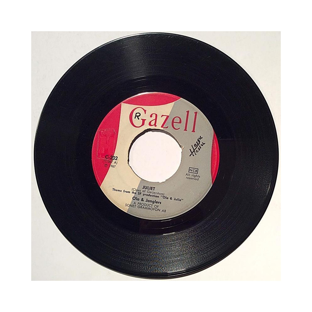 Ola & Janglers : Juliet / This ring - second hand single