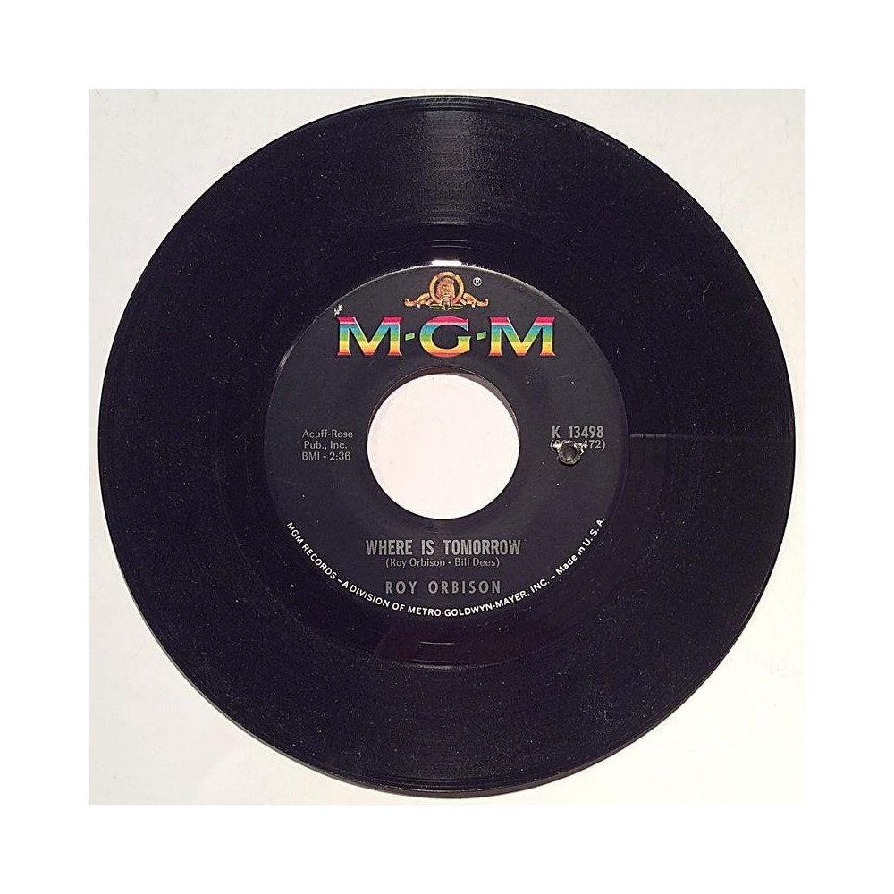 Orbison Roy: Twinkle Toes / Where is tomorrow - käytetty vinyylisingle EX
