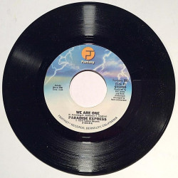 Paradise Express : You set me on fire / We are one - begagnad singelskiva
