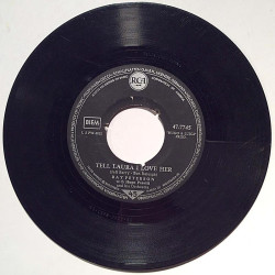 Peterson Ray : Tell Laura I love her / Wedding day - second hand single