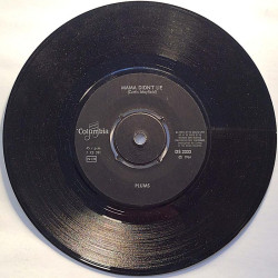 Plums: Mama didn’t lie / Let the sunshine in - käytetty vinyylisingle VG+