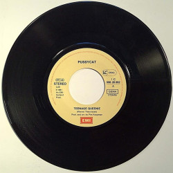 Pussycat : Teenage Queenie / Une Chambre Pour la Nuit - second hand single