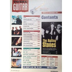 Total Guitar 1997 13Rolling Stones,Cult,David Bowie,Mick Ronson musiikkilehti