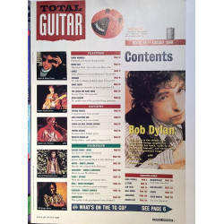 Total Guitar 1998 8Jimi Hendrix,Bob Dylan,Guns ‘N Roses Magazine + CD