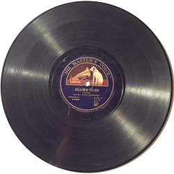 Suomi Jazz-orkesteri Topi Aaltonen : Kulkurin valssi / Anna, oi armas Anna - shellac 78 rpm record
