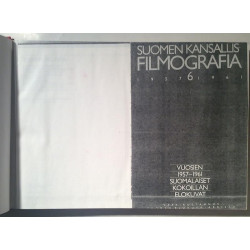 Suomen Kansallisfilmografia : Vuosien 1957-1961 suomalaiset elokuvat - Used book
