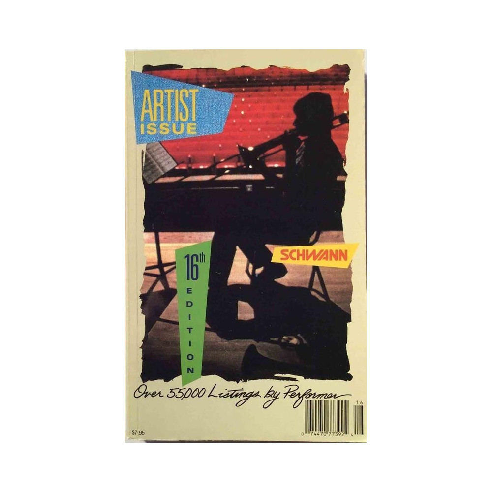Artist issue 16th edition : Over 55,000 Listings by Performer - Något använd bok