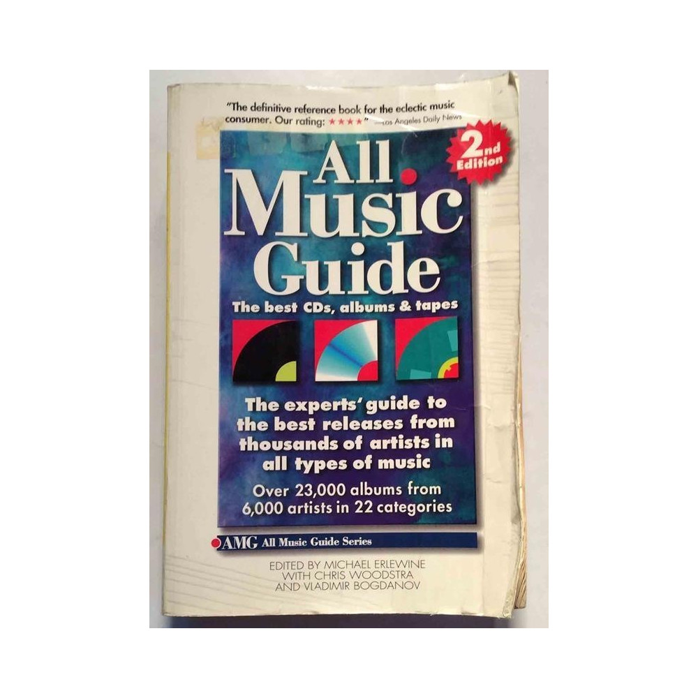 All Music Guide 2nd Edition : The best CDs, albums & tapes - Något använd bok