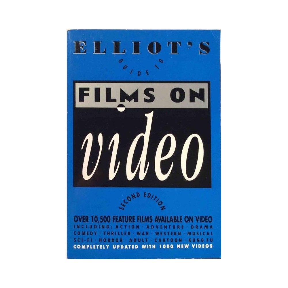 Elliot’s guide to : Films on video John Elliot second edition - Något använd bok