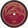 HMV Salonkiorkesteri : Barcarole (venelaulu) / Romanssi-OP 12 - shellac 78 rpm record
