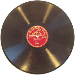HMV Salonkiorkesteri : Barcarole (venelaulu) / Romanssi-OP 12 - shellac 78 rpm record