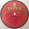 Theel Henry ja Decca-orkesteri : Rantamökissä / Joka päivä ja yö - stenkaka 78-varvare