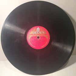 Theel Henry ja Decca-orkesteri : Rantamökissä / Joka päivä ja yö - stenkaka 78-varvare