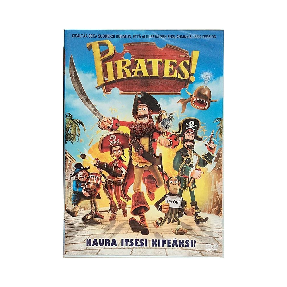 DVD - Elokuva : Pirates!, naura itsesi kipeäksi! - DVD