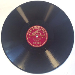 H.M.V. Konserttiorkesteri: Minä laulan sun iltasi tähtihin / Sunnuntaiaamu  kansi paperikansi/muovitasku levy VG+ savikiekko gra