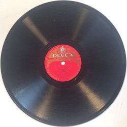 Decca-konserttiorkesteri : Itävallan kyläpääskyset / Talvimyrskyjä - stenkaka 78-varvare