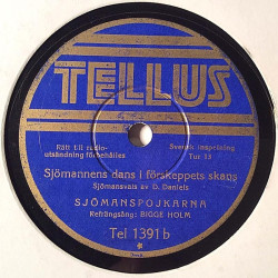 Sjömanspojkarna: Jag håller i dej, jg håller av dej / Sjömens dans i förskeppets skans  kansi paperikansi/muovitasku levy G+ sav