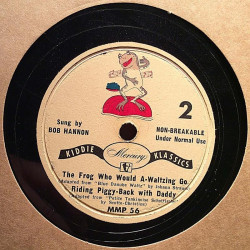 Hannon Bob : Kiddie Klassics 3:n levyn kansio - stenkaka 78-varvare