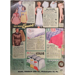 Sears, Roebuck and CO. : Fall and Winter 1952 - Något använd bok