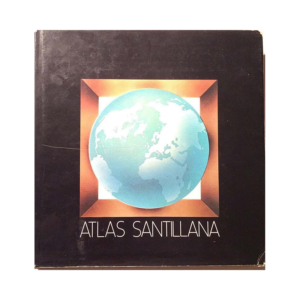 Atlas Santillana : Karttakirja - Used book