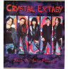 Crystal Extasy: Back On Your Planet : Promojuliste 28cm x 32cm - used original promo poster