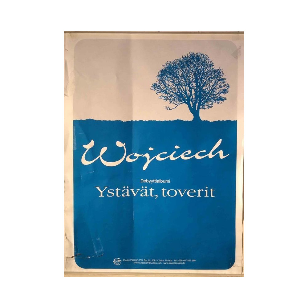 Woiciech: Ystävät, toverit : Promojuliste 29cm x 41cm - used original promo poster