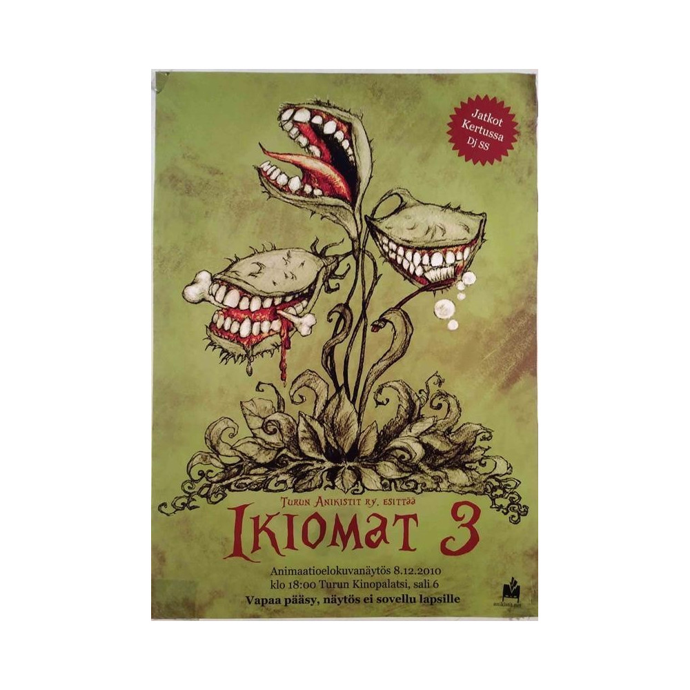 Ikiomat 3 : Tapahtumajuliste 30cm x 41cm - Used Poster