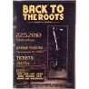 Back To The Roots: back to barker : Tapahtumajuliste 30cm x 41cm - Used Poster