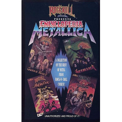 ROCK&ROLL COMICS PRESENTS :  Encyclopedia metallica : 12cm x 20cm 96 sivua  1990 KIRJA - Ei valmistajatietoa tuotelaji: KIRJA