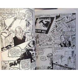 ROCK&ROLL COMICS PRESENTS :  Encyclopedia metallica : 12cm x 20cm 96 sivua  1990 KIRJA - Ei valmistajatietoa tuotelaji: KIRJA