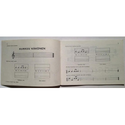 Tie Musiikkiin Musica II Erkki Pohjola : Oppilaan nuottivihko - Used book