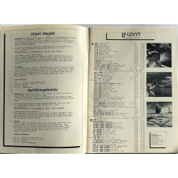 Evergreen 1973-1983: Levyluettelo N:o 1  kansi EX sisäsivut EX Käytetty kirja