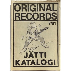Original Records : Jättikatalogi - Något använd bok