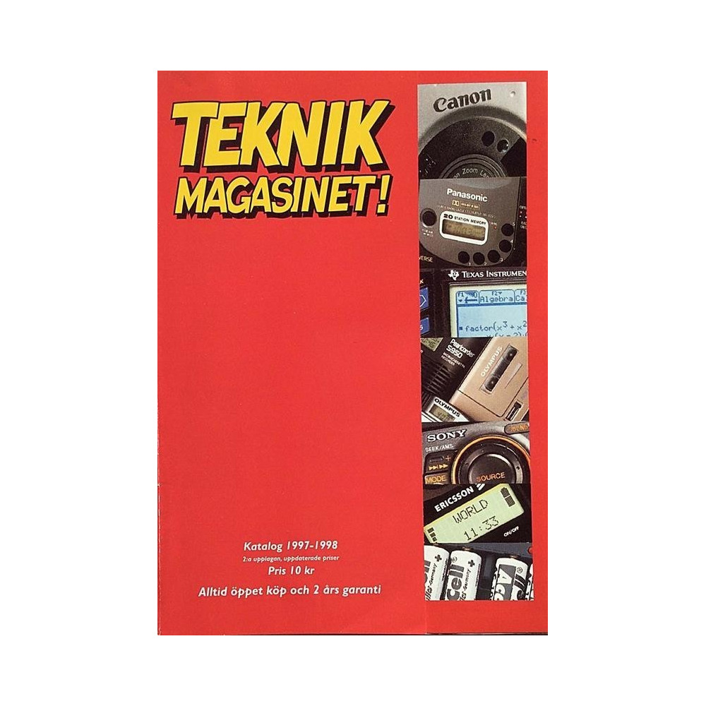 Teknik Magasinet! : Katalog, altid 2 års garanti och öppet köp - Något använd bok
