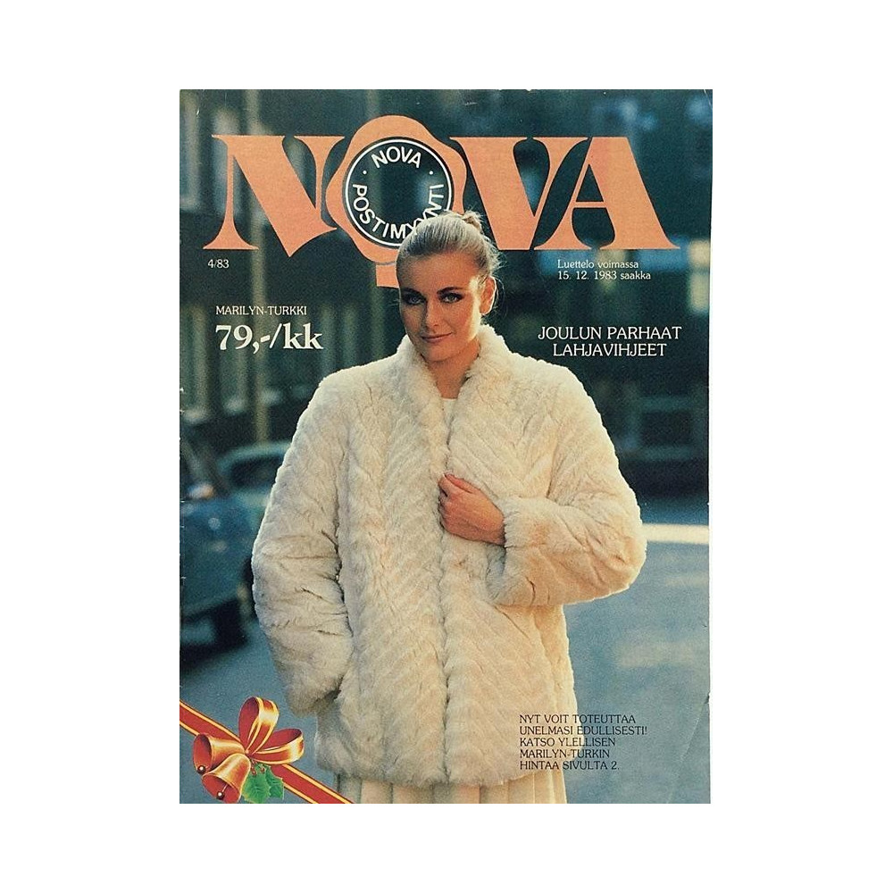 Nova postimyynti: Joulun parhaat lahjavihjeet  kansi EX sisäsivut EX Käytetty kirja