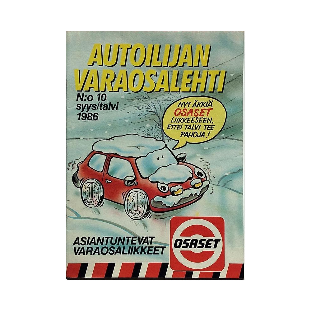 Osaset : Autoilijan varaosalehti - Något använd bok