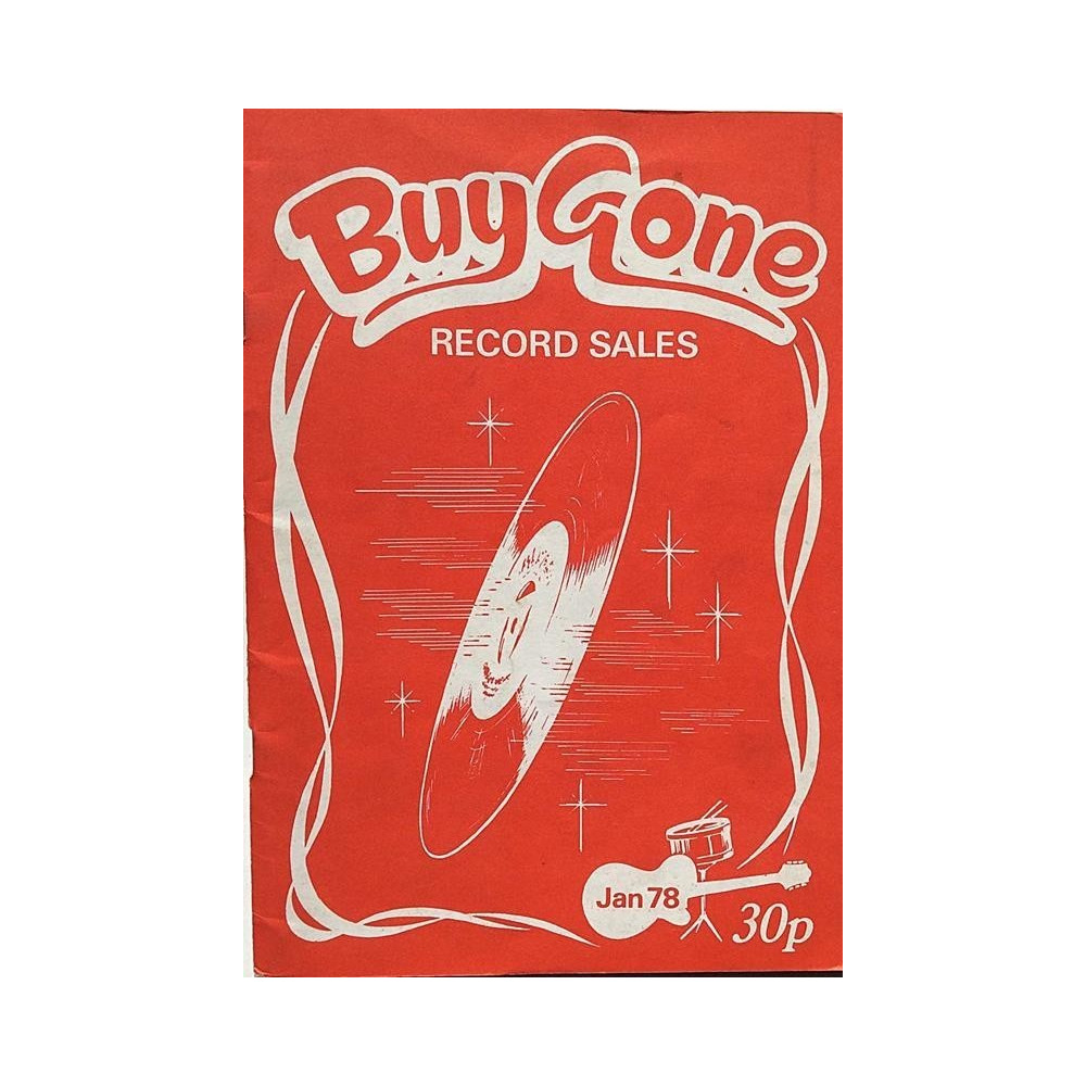 Buy Gone Jan 78 : Record Sales levyjen myynti-ilmoituksia - Något använd bok