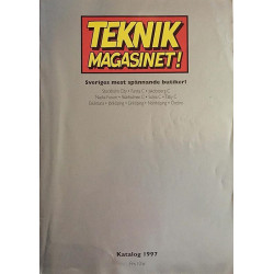 Teknik Magasinet! : Katalog, Sveriges mest spännande butiker! - Något använd bok