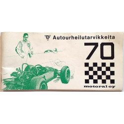 Autourheilutarvikkeita : 70 - Något använd bok