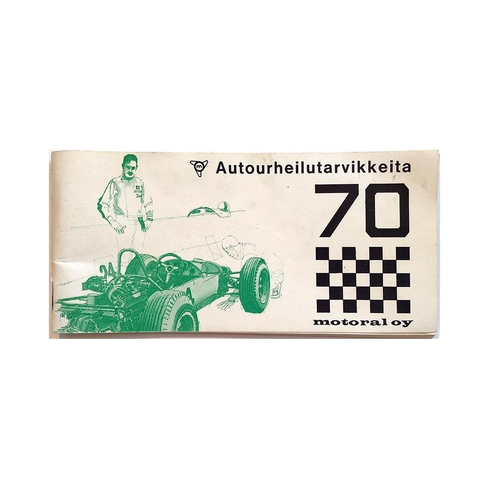Autourheilutarvikkeita : 70 - Något använd bok