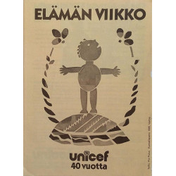 Elämän viikko : Unicef 40 vuotta - Något använd bok