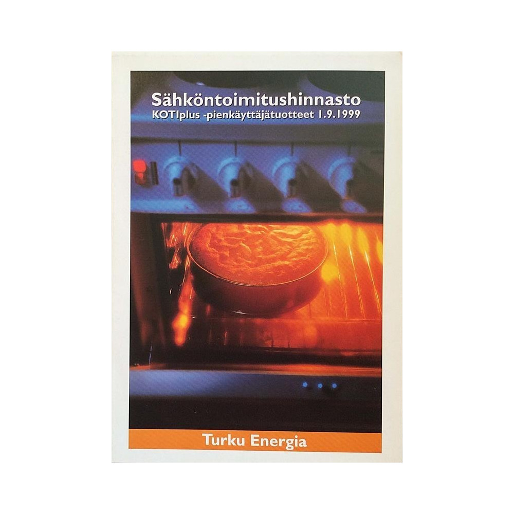 Sähköntoimitushinnasto : KOTIplus-pienkäyttäjätuotteet - Något använd bok