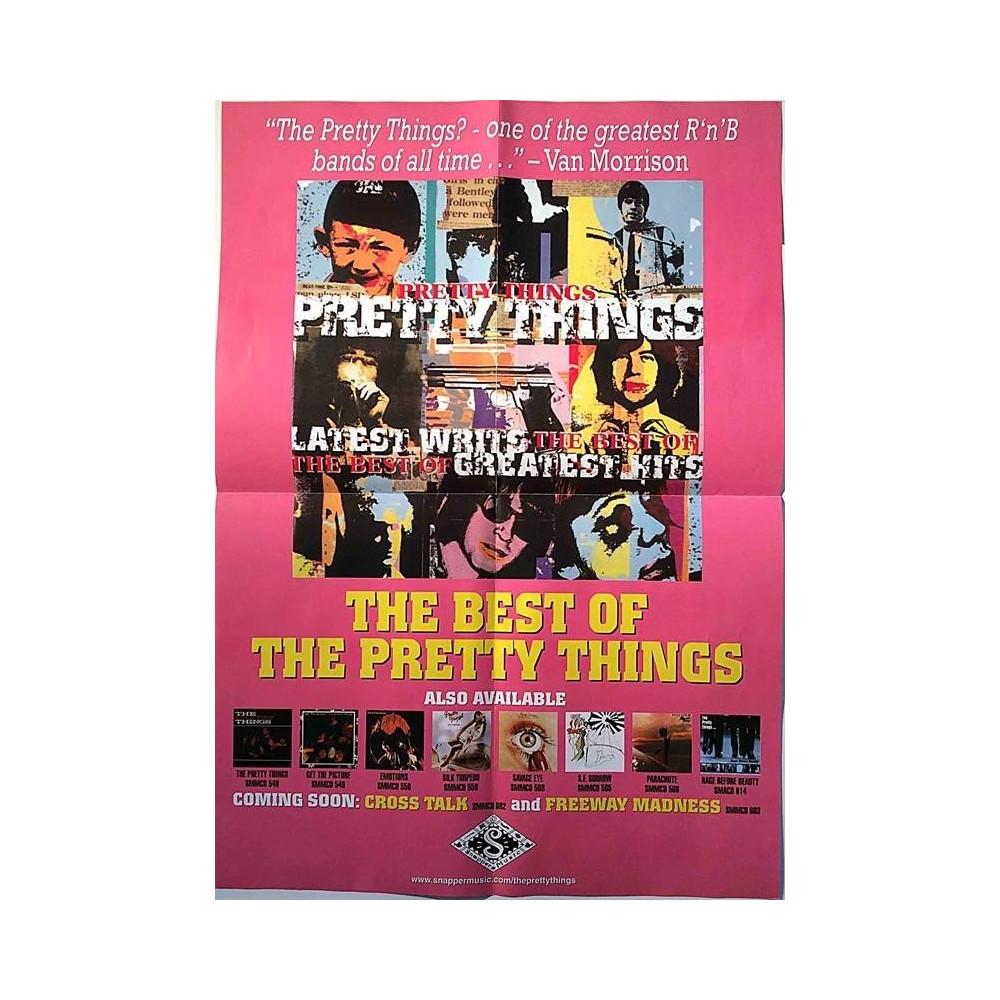 Pretty Things: The Best Of : Promo juliste 42cm x 58cm - Used Poster