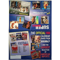 Calendar range from : Mainosjuliste kaksipuoleinen 42cm x 58cm - Used Poster