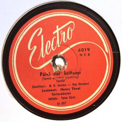 Theel Henry : Anna-Liisa / Päivä viel koittaapi - stenkaka 78-varvare