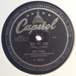 Starr Kay : Too Busy! / Side by side - stenkaka 78-varvare