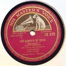 Norman Monty : Garden of Eden / Priscilla - shellac 78 rpm record